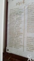 Plaque Commémorative 14-18 du Collège Lenain