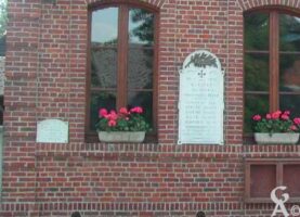 Plaques Commémoratives de la Mairie