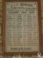 Plaque Commémorative de l'Abbatiale