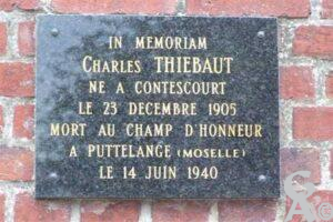 Plaque Commémorative 
