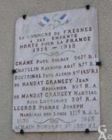 Plaque Commémorative de la Mairie
