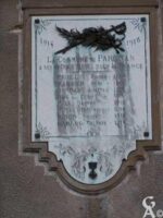 Plaque commémorative