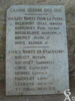 Plaque commémorative