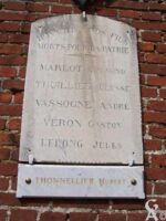 Plaque Commémorative de la Mairie