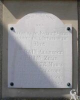 Plaque commémorative