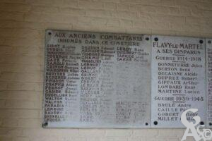 Plaques Commémoratives du Cimetière