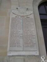 Plaque commémorative de la mairie