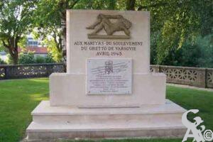 Monument commémoratif du soulèvement du ghetto de Varsovie