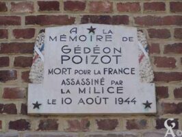 Plaque Commémorative 