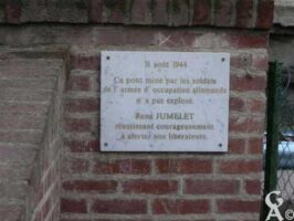 Plaque Commémorative René JUMELET