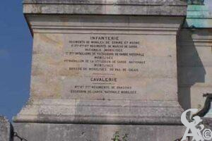 Infanterie : régiments de mobiles de Somme et Marne 1er 3ème 4ème 6ème régiments de marche de garde nationale mobilisée 1er 2ème bataillon de voltigeurs de garde nationale mobilisée 4ème bataillon de la 5ème légion de garde nationale mobilisée brigade de mobilisés du Pas-de-Calais Cavalerie : 4ème et 7ème régiments de dragons escadron de garde nationale mobilisée