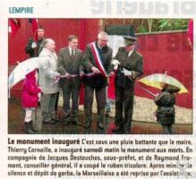 article du courrier picard (08/10/2012)
