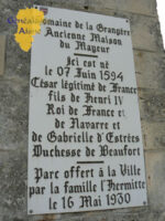 Plaque commémorative
