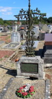 Tombe de Zephir Pecqueux-cimetière de Guise -A.Demolder