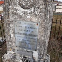 Sépulture de Marie Eleonore Charlotte de Hennezel-N.Harant