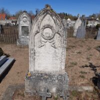 stèle Paule de Reneville veuve de François Jean Huin - nharant