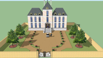 Chapelle du château de Moulinsart