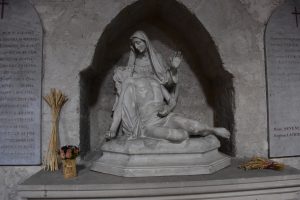 Plaque Commémorative de l'Eglise de Vaux