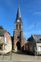 Le clocher de l'église -Bucy-lès-Pierrepont- A.Demolder 2021