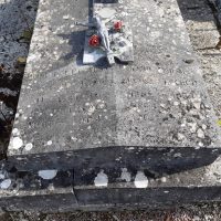 inscriptions sur pierre tombale granit - nharant