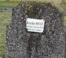 plaque Bernardine Doucet - natty
