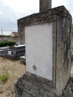 stèle gravée catherine Granjean- natty