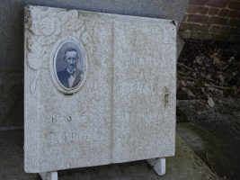plaque Paul Deballe avec photo et dates naissance et décès -natty