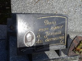 plaque avec photo -natty