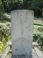 stèle d'un sergent de la RAF tué en 1944- C Plaquet Niay