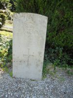 Stèle d'un sergent de la RAF tué en 1942