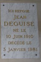 plaque de la chapelle funéraire - natty