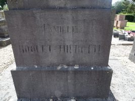 stèle gravée famille Hoquet Thurotte - natty