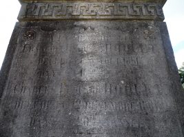 stèle gravée - natty