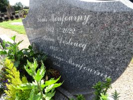 stèle gravée Louis Monfourny - natty
