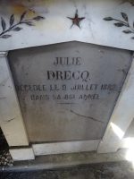 plaque gravée dans la chapelle Villain Drecq - natty