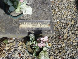 plaque d'identification sur la pierre tombale - natty
