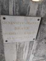 Plaque d'identification à l'interieur de la chapelle - O.Dufour