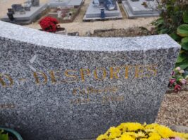 identification sur la stèle du monument - O.Dufour