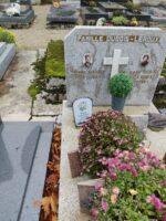 détail des inscriptions sur la stèle - O.Dufour