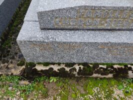 inscription en façade du monument - O.Dufour
