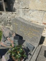 détail de l'inscription sur la stèle - O.Dufour
