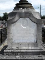 Détail de l'inscription sur la stèle - JP Allart