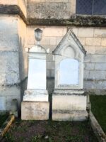 groupe de 2 stèles, jacquin-de Marillac et de Marillac Thirion - o.Dufour