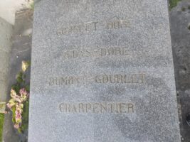 identification des familles sur la pierre tombale - O.Dufour