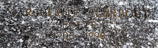 inscription sur la pierre tombale - A.Demolder