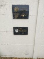 plaque jardin du souvenir - O.Dufour