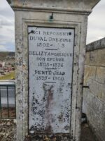inscription face 2 de la stèle - o.dufour