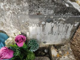 détail de l'identification sur la plaque - O.Dufour