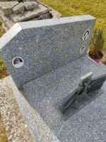 détail de l'inscription sur la stèle - O.Dufour