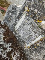 détail de l'identification sur la plaque - O.Dufour